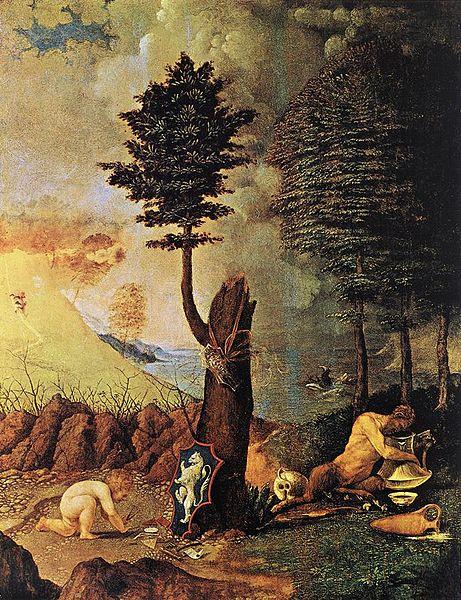 Lorenzo Lotto Allegory Sweden oil painting art